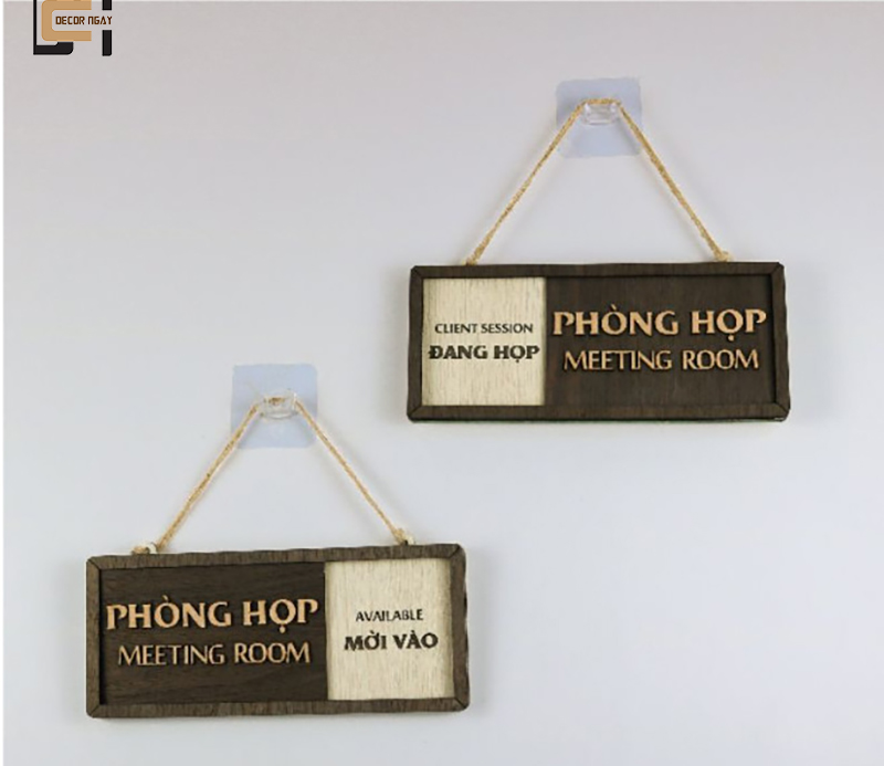 Bảng Gỗ Trang Trí Văn Phòng