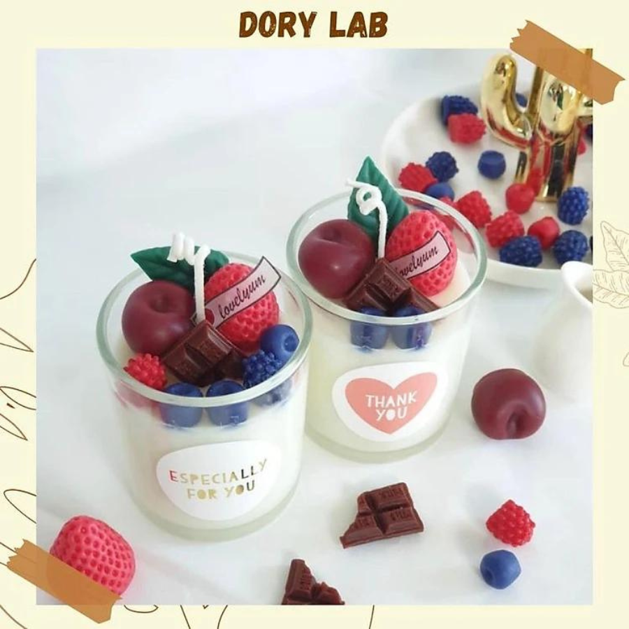 Nến thơm handmade hương trái cây Rosalind