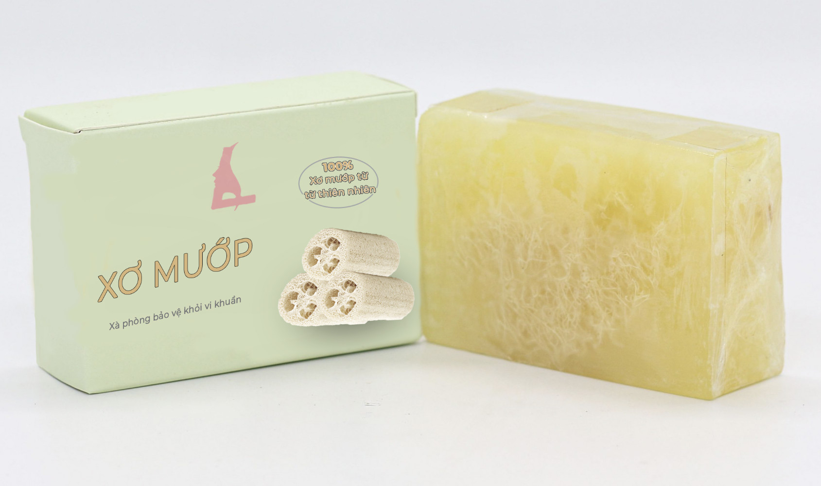 xà bông từ sơ mướp