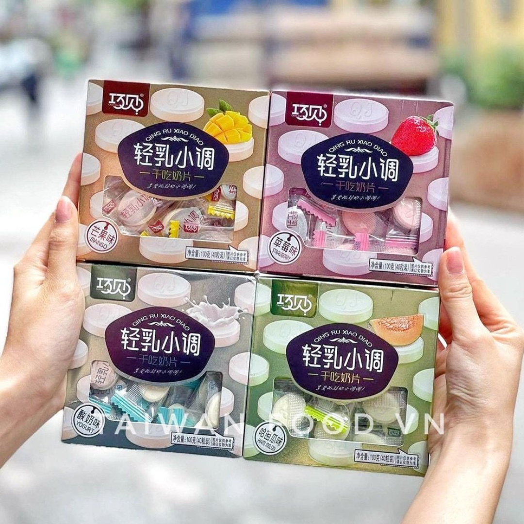 Hộp kẹo bốn mùa bánh kẹo nội địa trung