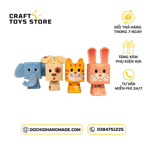 Bộ Giấy Xếp Hình 3D – HM3