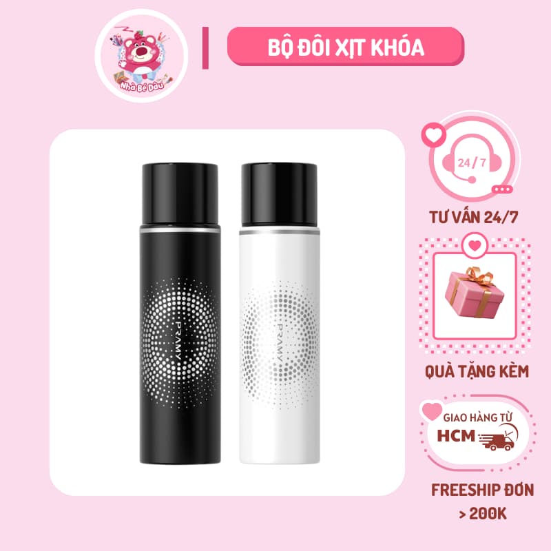 PRAMY Xịt cố định lớp trang điểm kiềm dầu lâu trôi dưỡng ẩm tiện lợi