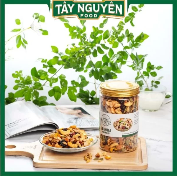 Ngũ cốc Granola eat clean Tây Nguyên Food