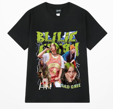 Áo phông ngắn tay Billie Eilish