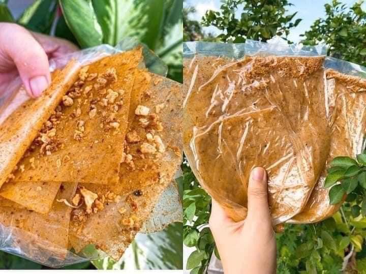 Bánh tráng Yume xì ke ( bánh tráng muối tỏi ) loại 1
