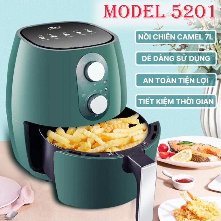 Nồi Chiên Không Dầu CAMEL 7L