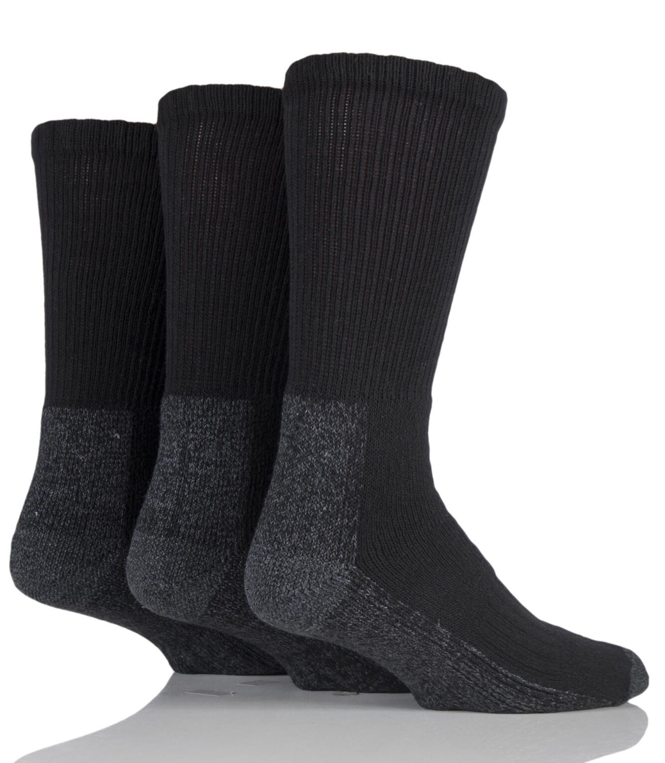 COMBO 3 TẤT NAM CÓ ĐỆM BẢO VỆ GÓT CHÂN