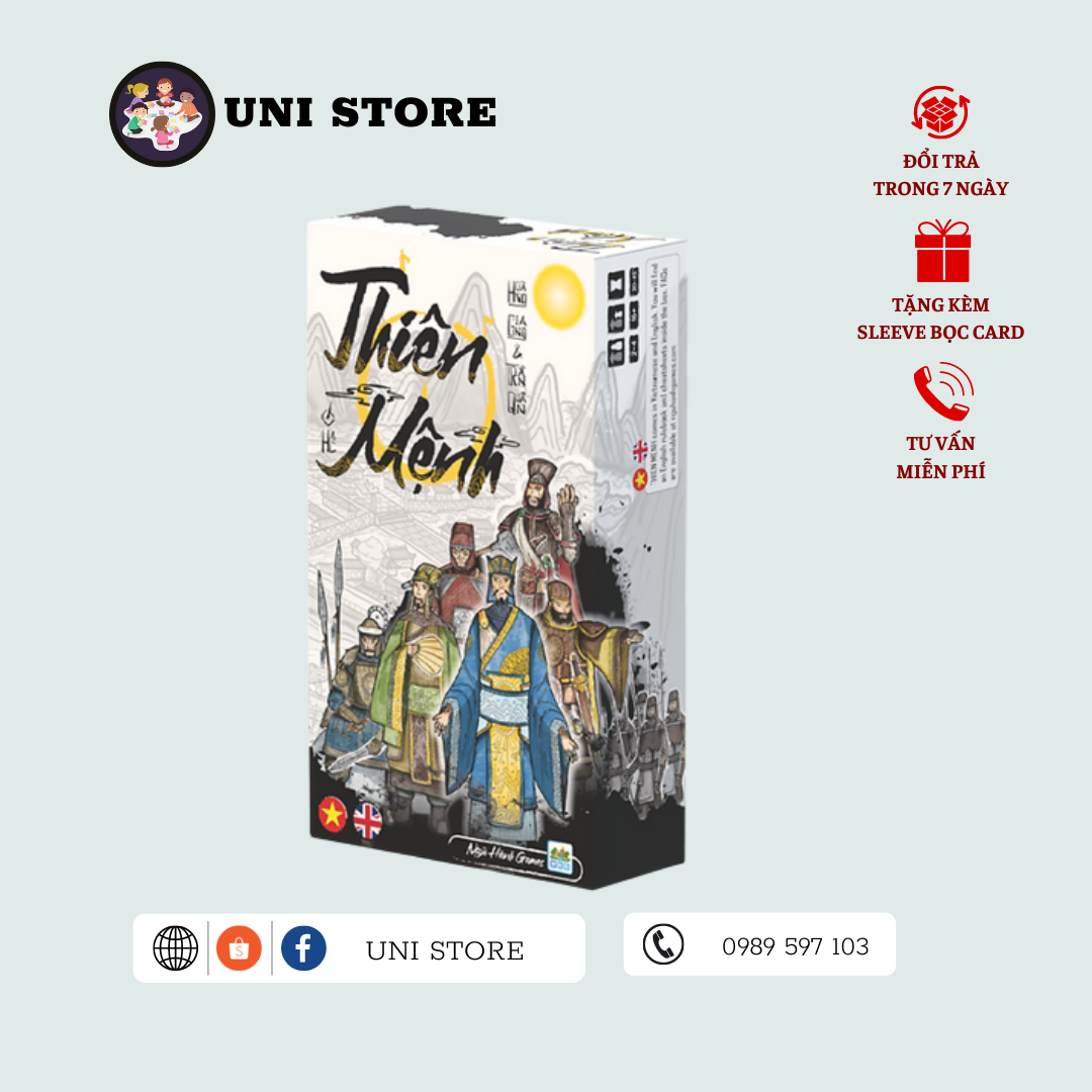 Thiên Mệnh - Board game Việt Nam - 36 lá