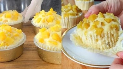 CupCake khoai lang sữa đặc