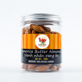 Hạt hạnh nhân rang bơ