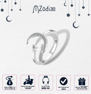 Nhẫn Bạc Mzodiac Sang Chảnh