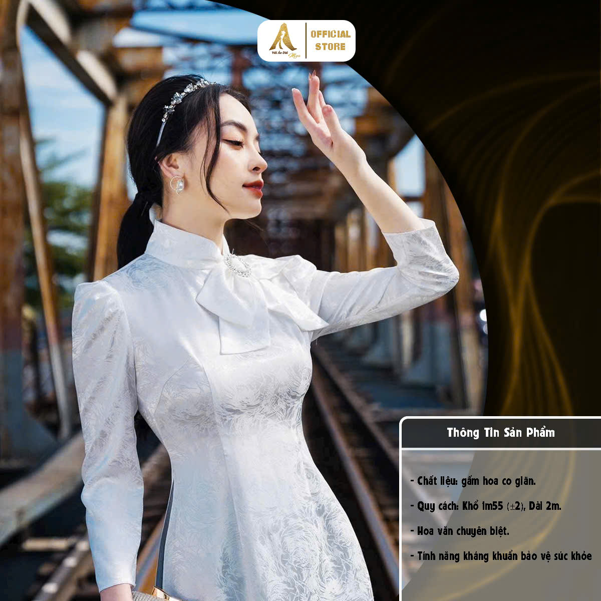 Vải Gấm hái đường cao cấp