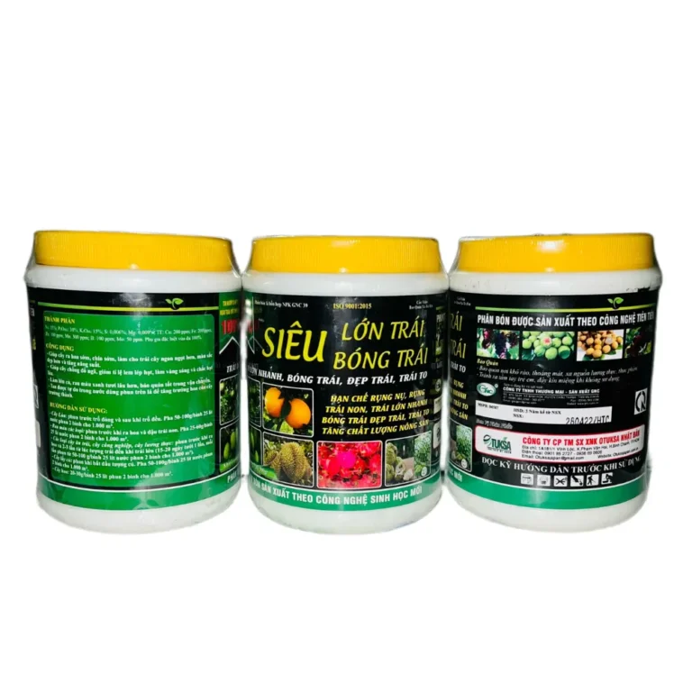 PHÂN BÓN LÁ SIÊU LỚN TRÁI BÓNG TRÁI SẦU RIÊNG 500G