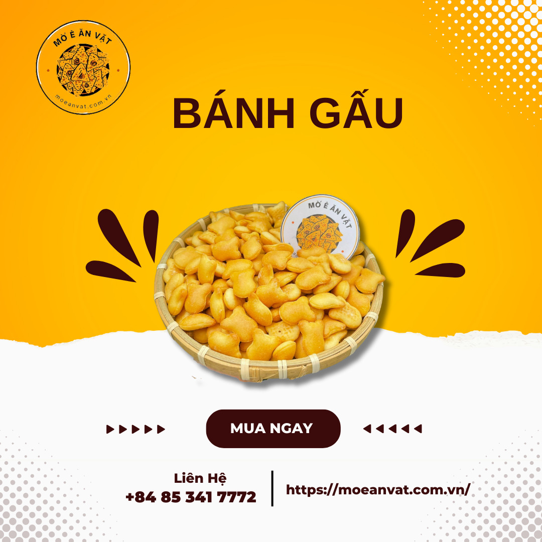 Bánh Gấu Nhân Kem Thiên Hồng