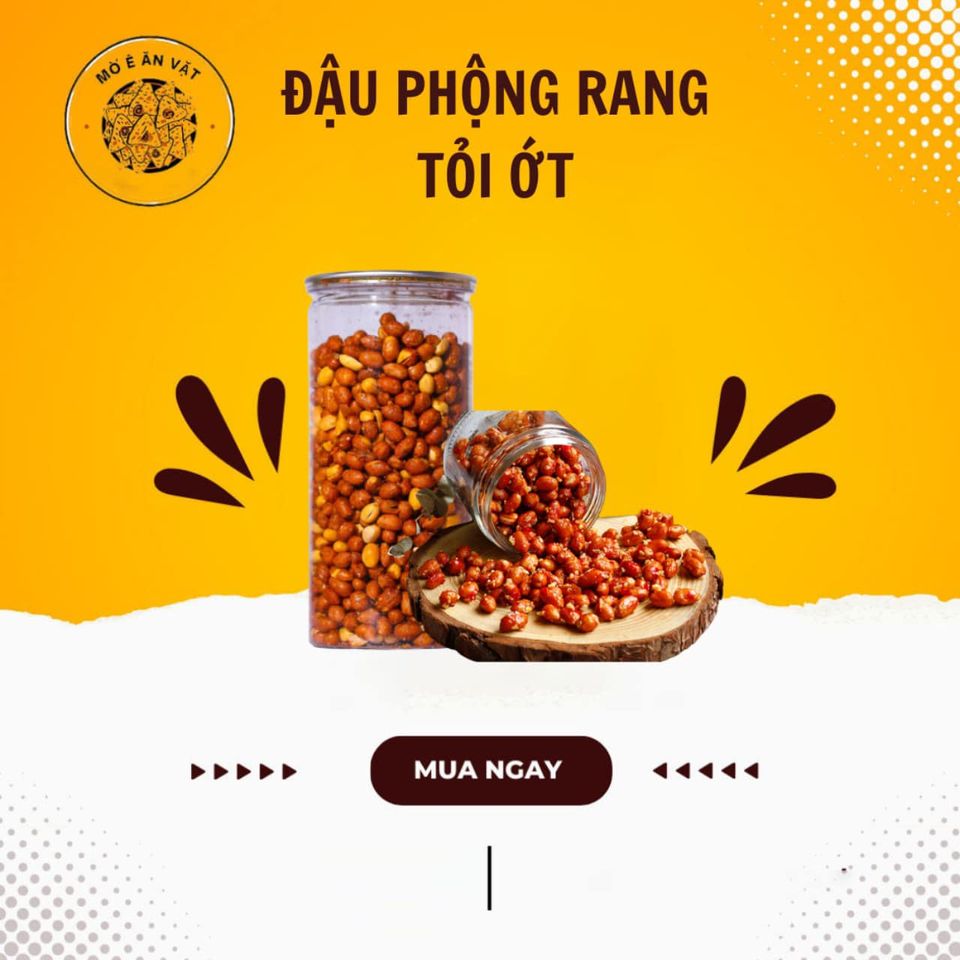 ĐẬU PHỘNG RANG TỎI ỚT