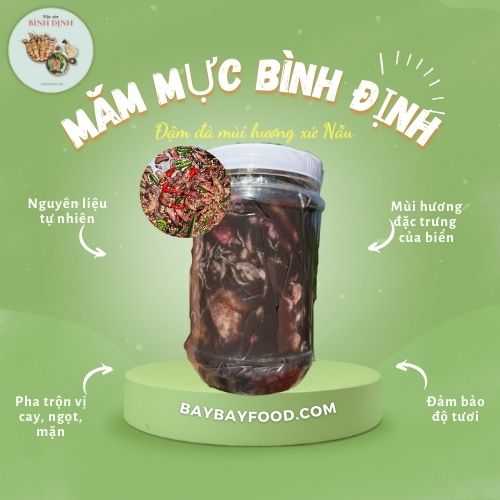 Mắm mực Bình Định