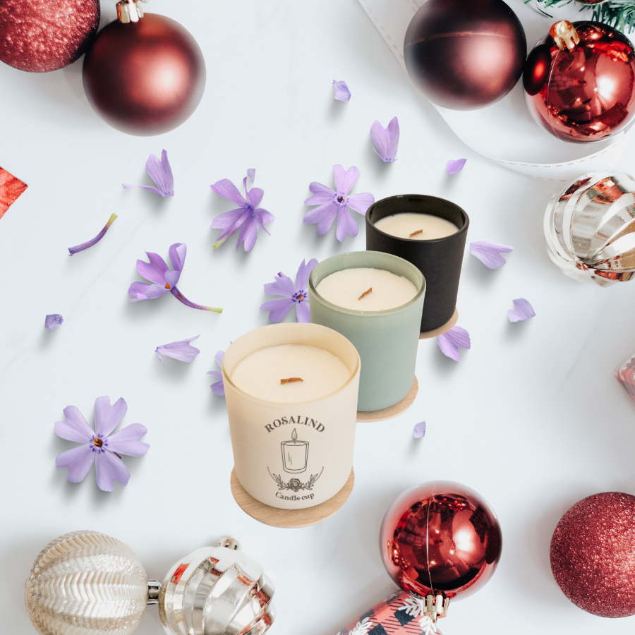 Nến thơm trang trí Giáng Sinh nhà Rosalind