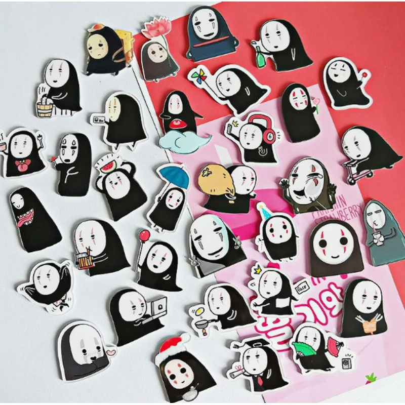 Huy hiệu Vô Diện nhỏ siêu cute