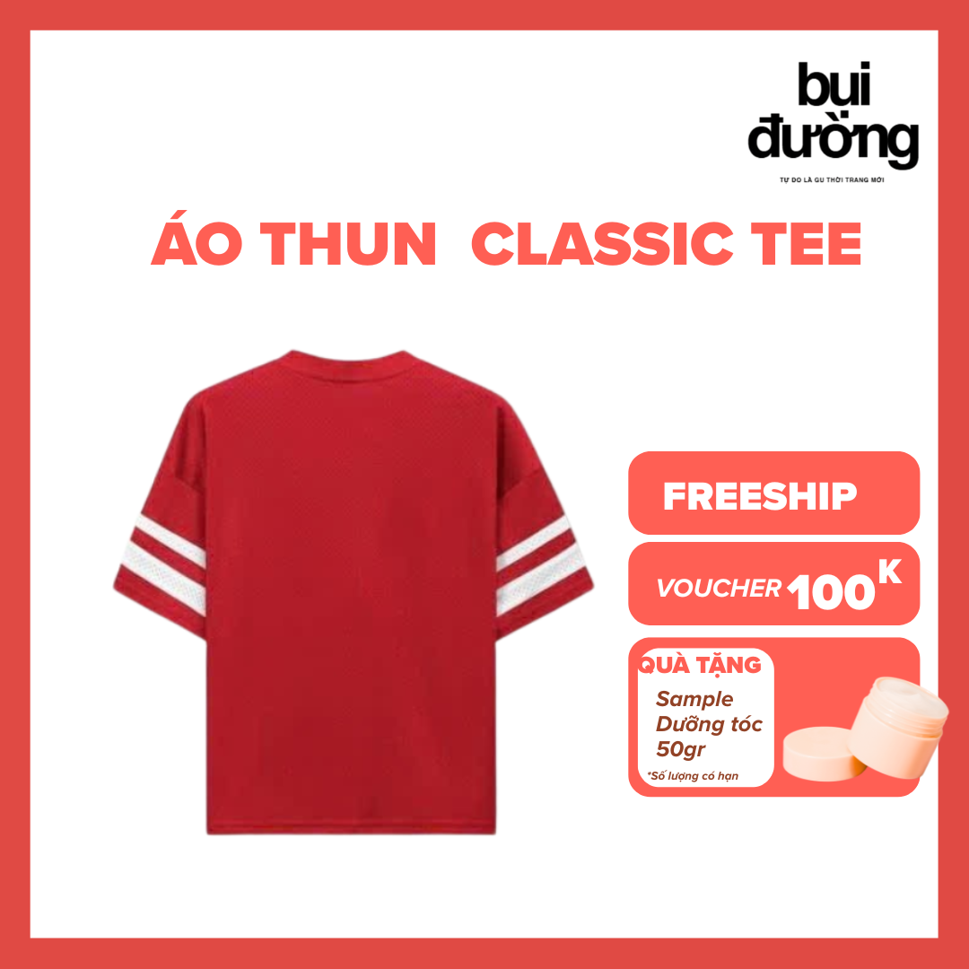 Áo thun bụi đường red