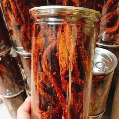 Khô bò que Lá La (Hàng nguyên chất 100%) loại đặc biệt - Lon 200 gram