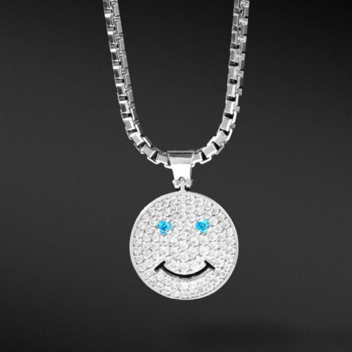 Mặt dây chuyền bạc nam, nữ TrueChic SMILE S925 DCBN0138