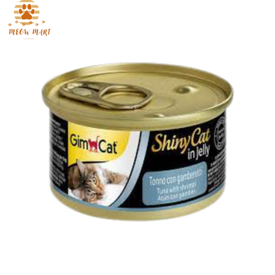 Pate mèo ShinyCat Jelly Cá Ngừ và Tôm