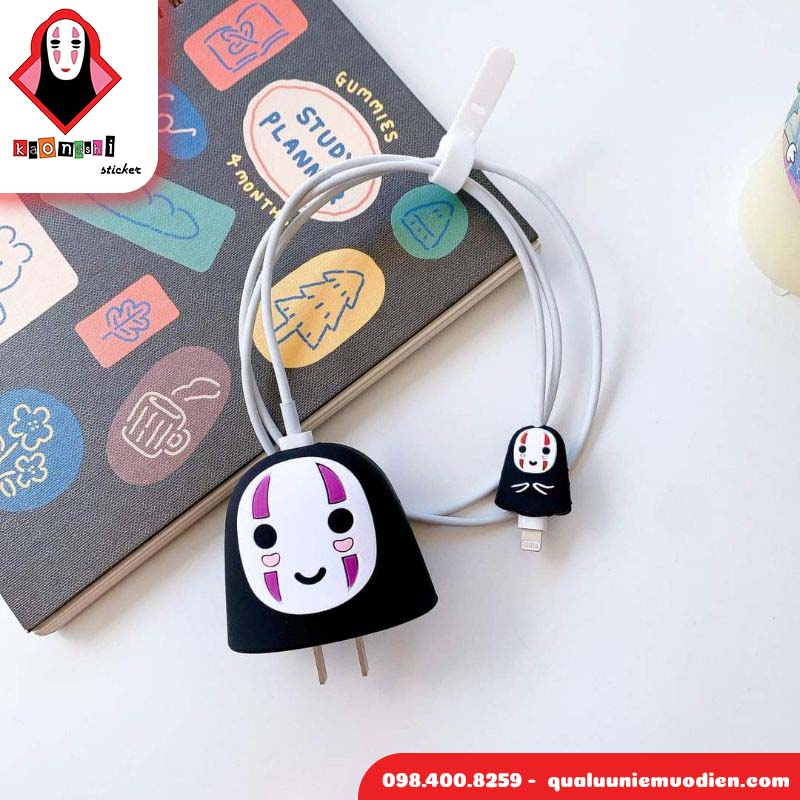 Dây cao su bọc dây sạc hình nhân vật Vô Diện