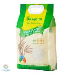 Gạo Hạt Ngọc Trời Bạch Dương túi 5kg