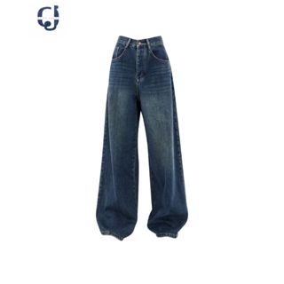 Quần Jeans Ống Rộng Màu Xanh Đậm - QJ03