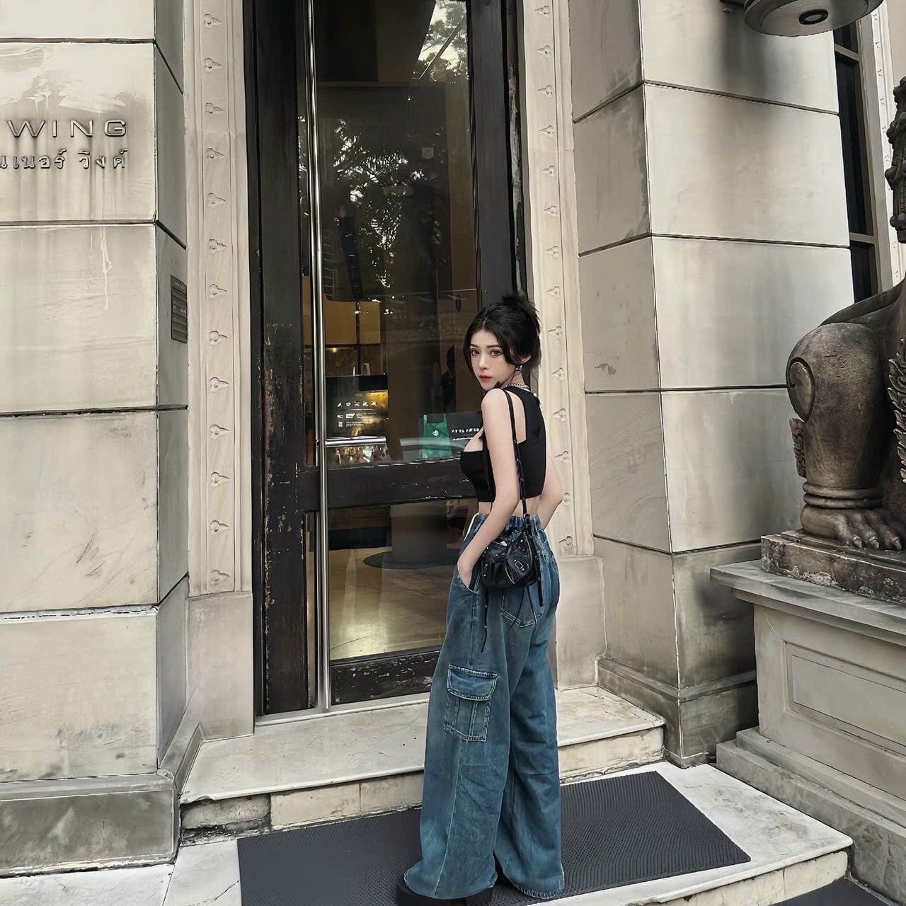 SET ÁO ỐNG CÚP NGỰC GẤM HOA PHỐI CHÂN VÁY TẦNG