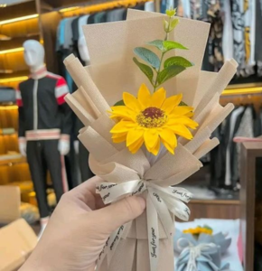 Hoa Hướng Dương Sáp Thơm 1 Bông Hanaflower