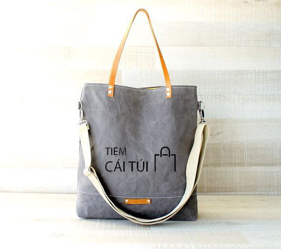 Túi canvas Gray MH010