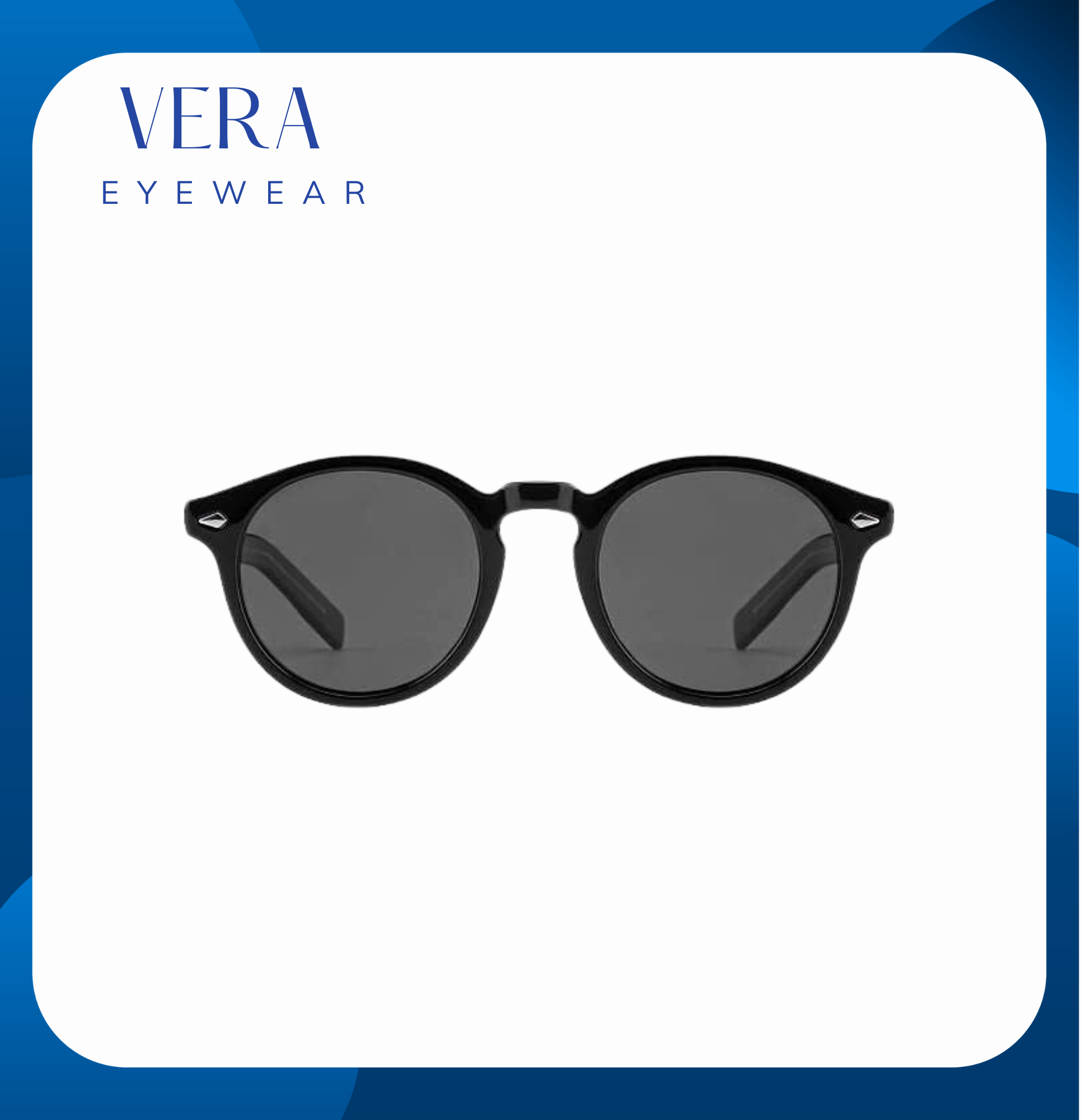 Kính mát dáng tròn Shade