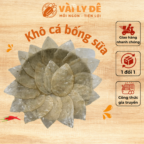 khô cá bống sữa Phú Quốc béo ngon ngọt thịt 500gram