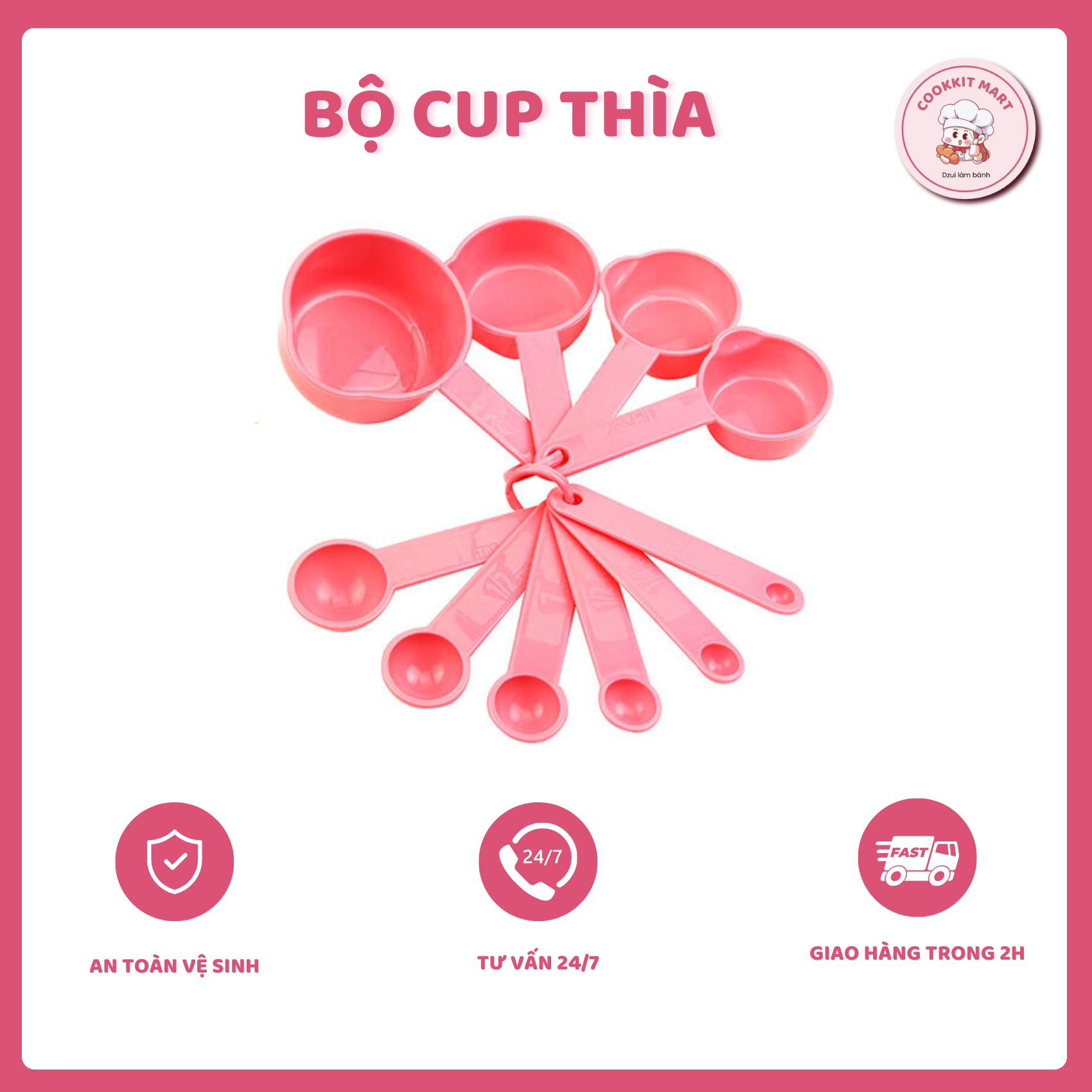 Bộ cup thìa