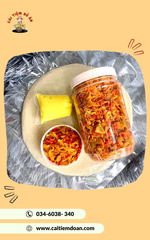 Bánh Tráng Phơi Sương Đồ Ăn Vặt