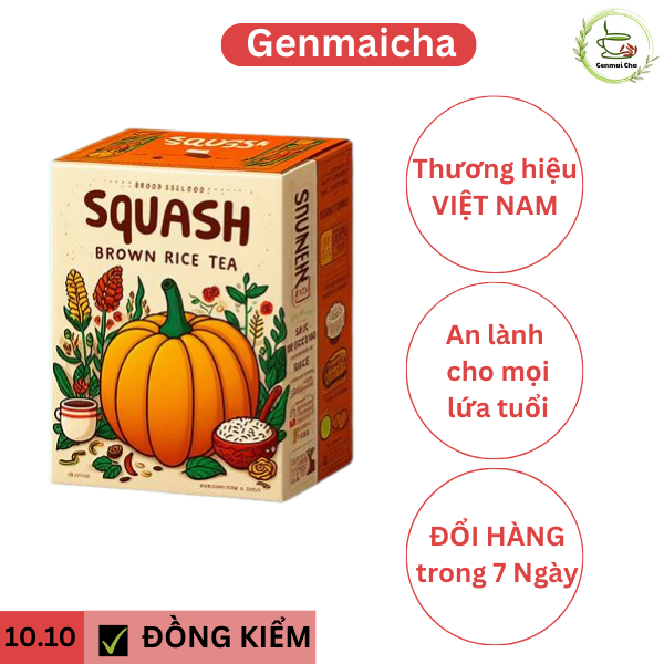 Trà gạo lứt bí đao