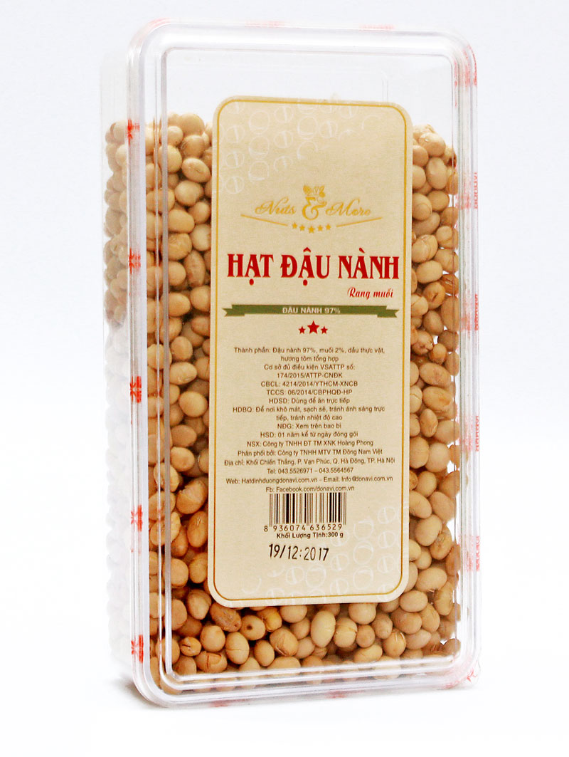 hạt đậu nành rang muối
