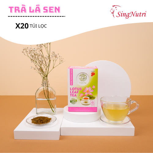 TRÀ LÁ SEN TÚI LỌC HỘP 40G/20 túi lọc Sing Nutri