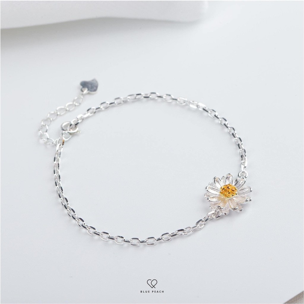 Lắc tay họa tiết hoa cúc