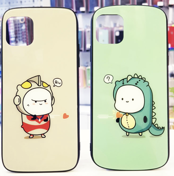 Ốp lưng khủng long và siêu nhân điện quang cute cho iPhone 6 Plus