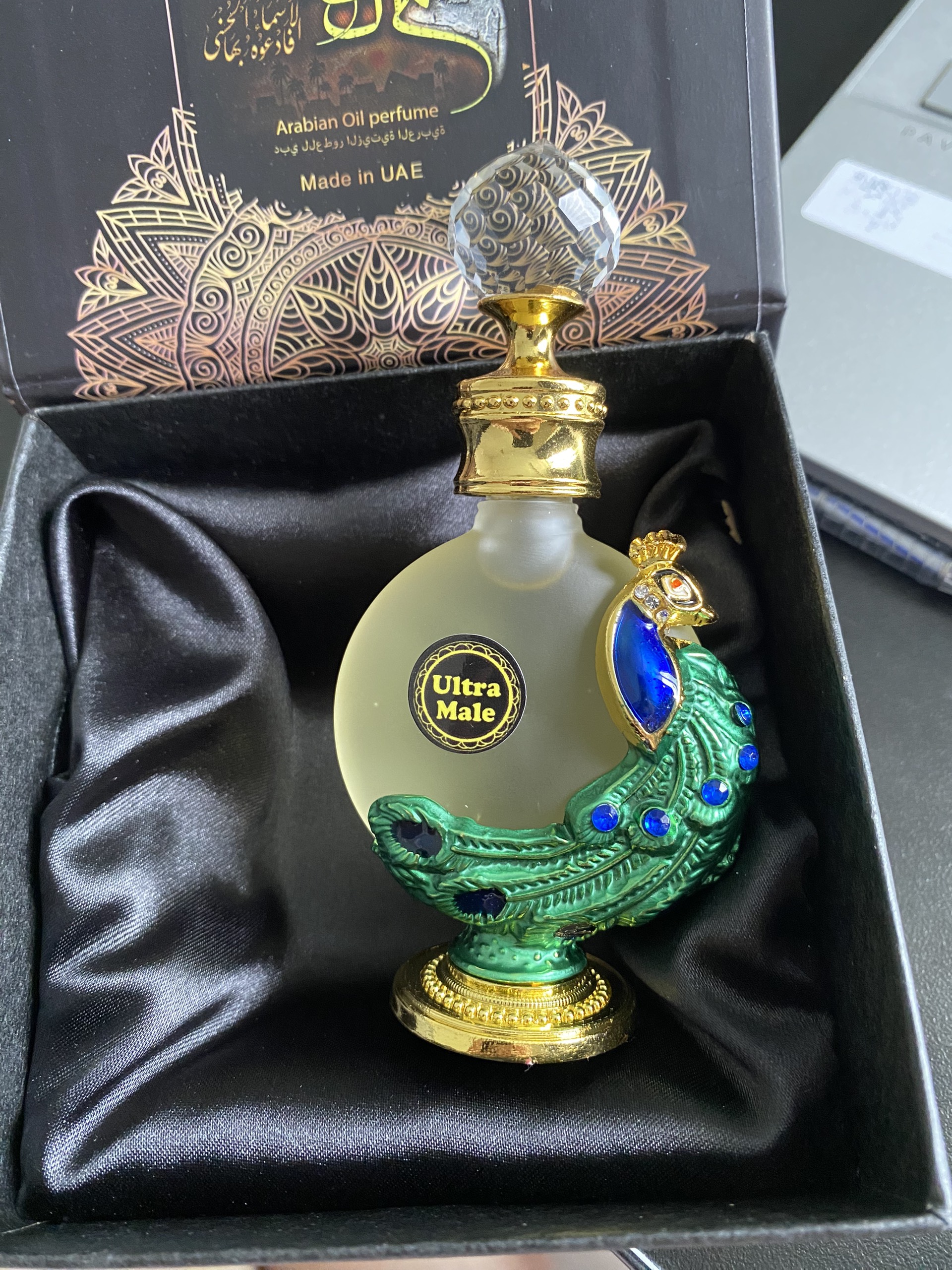 Tinh dầu nước hoa Dubai hương thơm ngọt sexy mùi ULTRA MALE 9PM 15ml