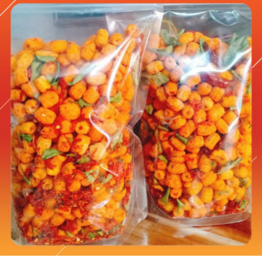 NUI SẤY KHÔ BÒ LÁ CHANH GIÒN RỤM THƠM NGON