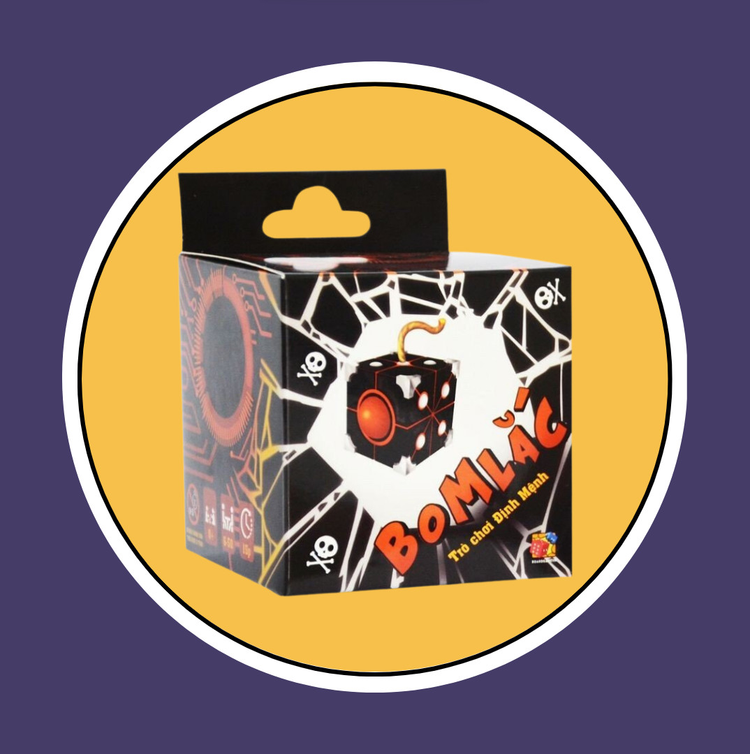 Bom Lắc 1 – Board Game Việt Nam – 50 Lá