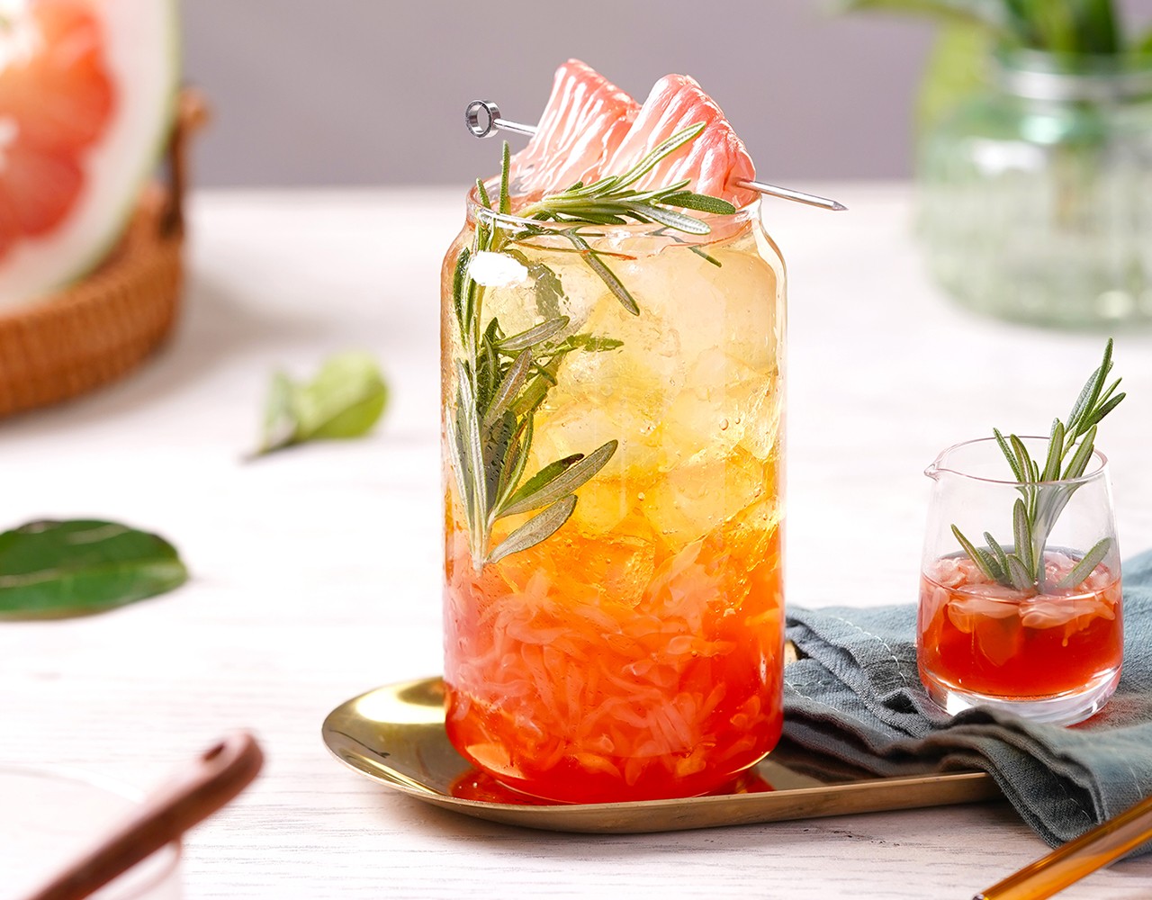 trà bưởi mật ong