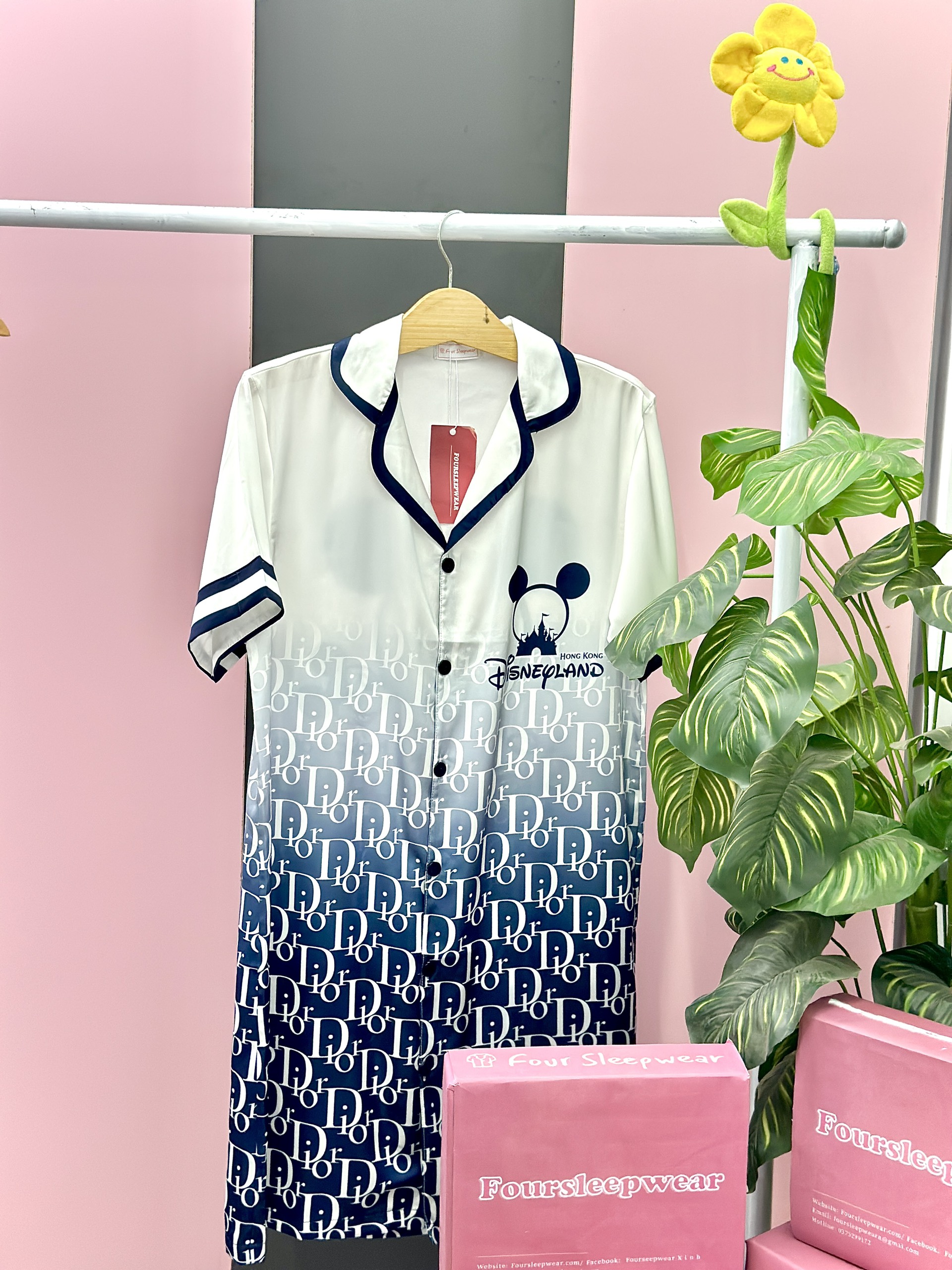 VÁY NGỦ PIJAMA MICKEY