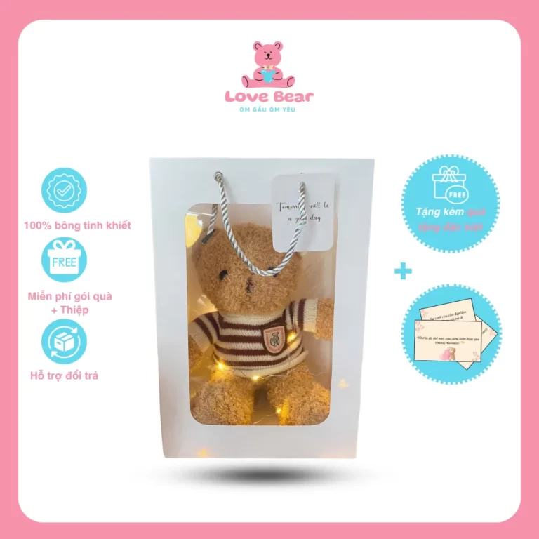 Quà tặng gấu bông Teddy SET5