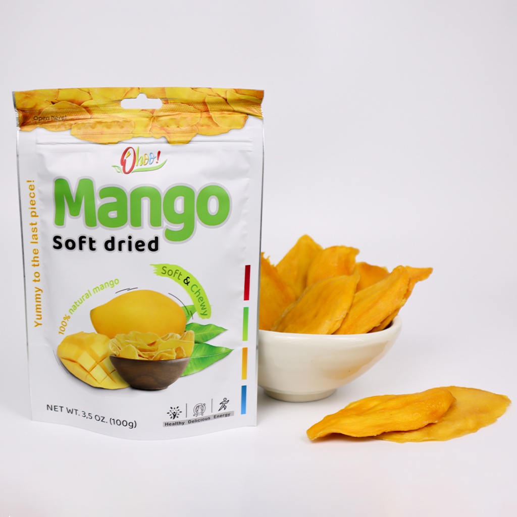 Trái Cây Sấy OHOO! – Xoài Sấy Dẻo