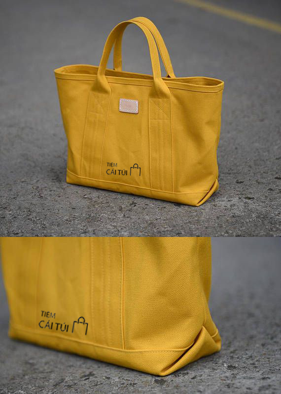 Túi Canvas Vàng Khè MH006