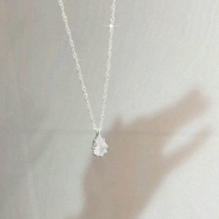 Dây chuyền bạc giọt nước